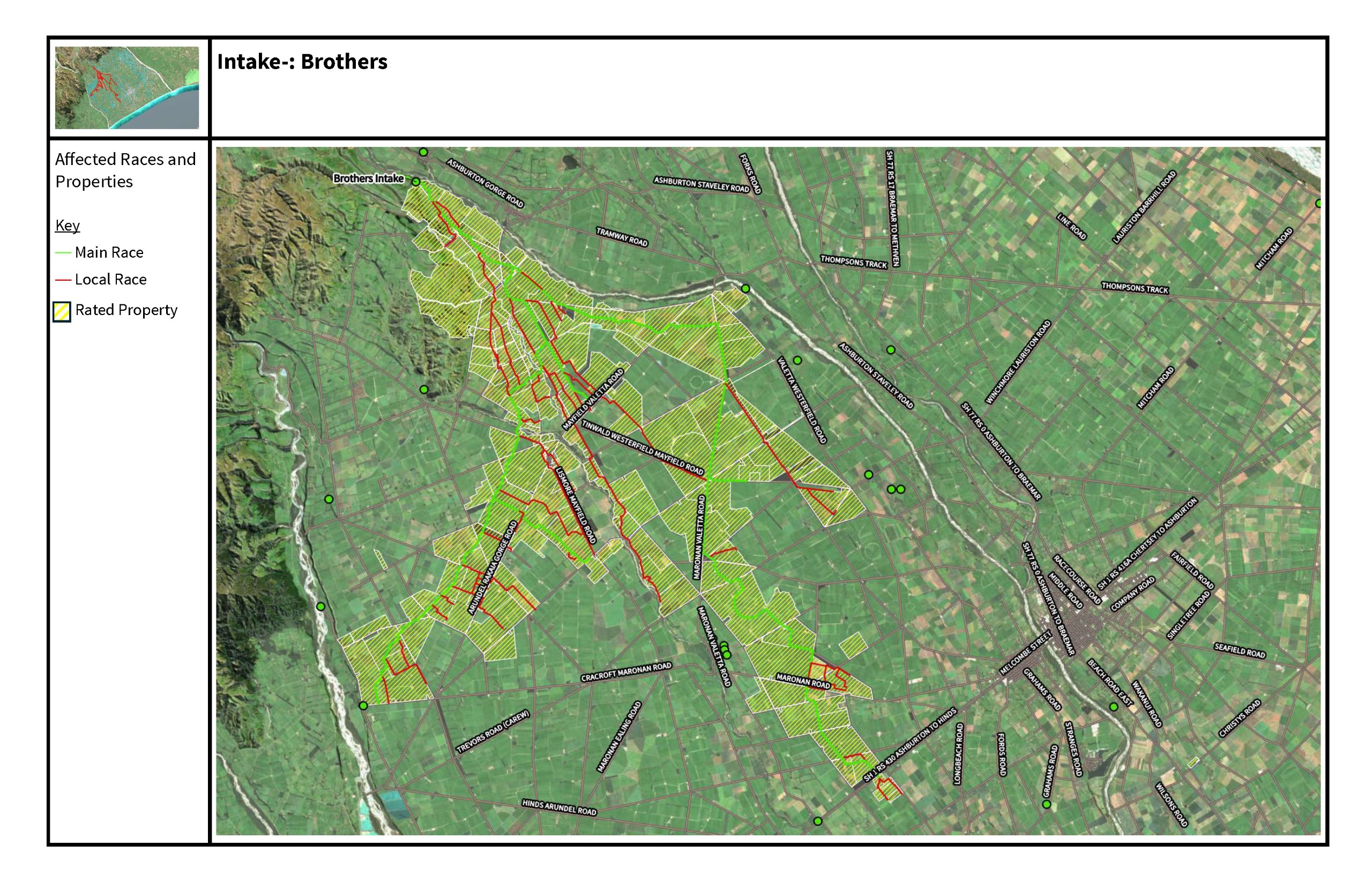 Brothers Intake Map